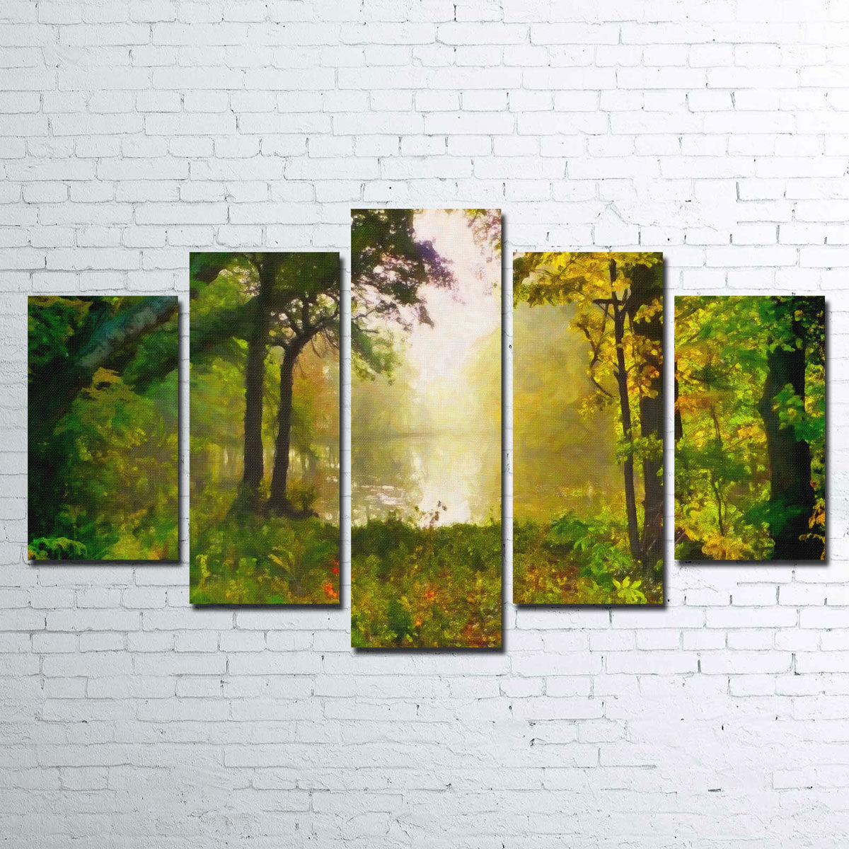 Enchanting Misty Morning Wall Art by Denise Dundon