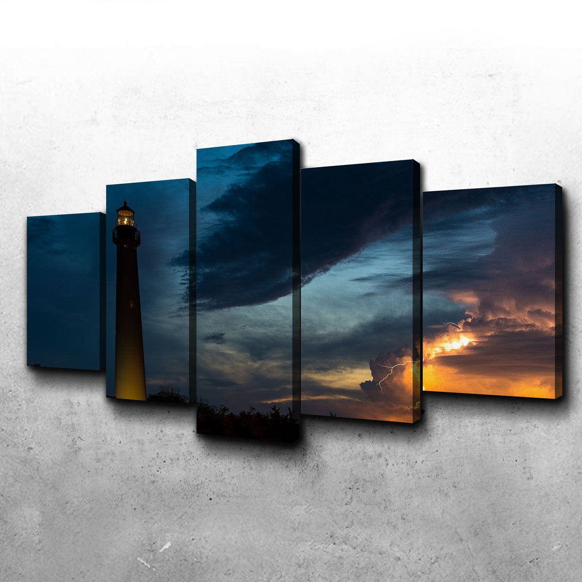Stunning Cape May Lighthouse Wall Art by Dennis Maida