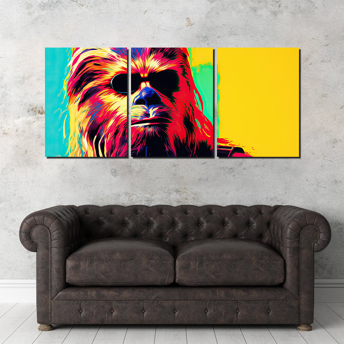 Stunning Cewbacca Shades Wall Art by Ralph & Laura Design