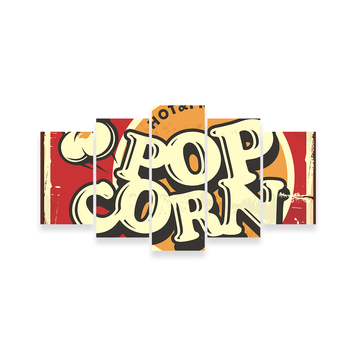 Premium Handmade Pop Corn Canvas Prints