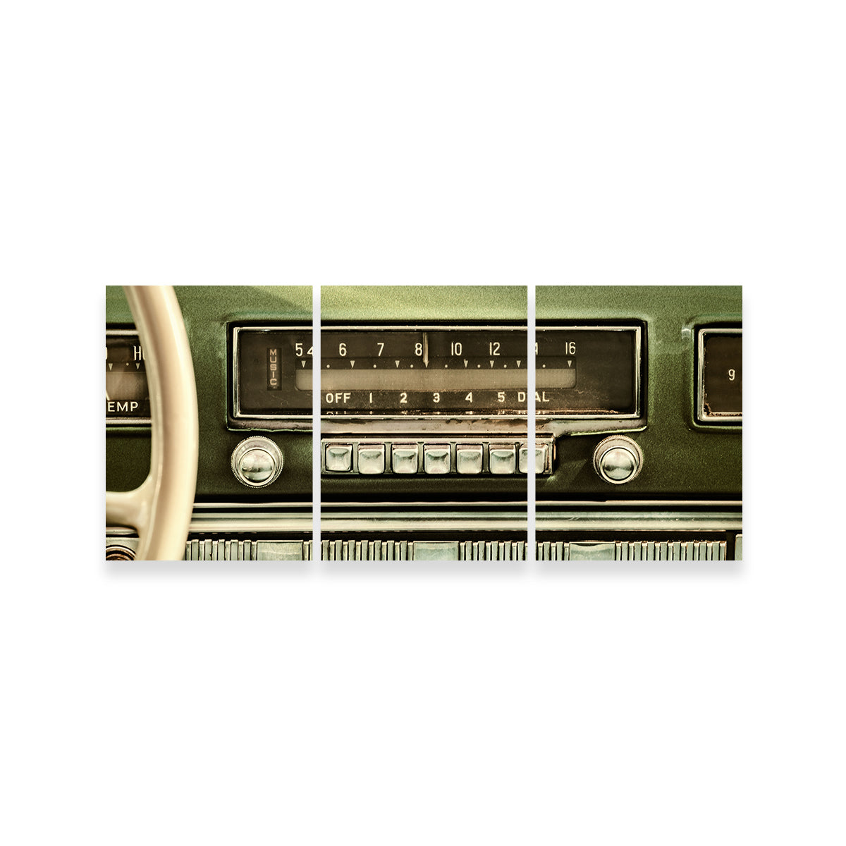 Vintage Old Car Radio with Premium Features