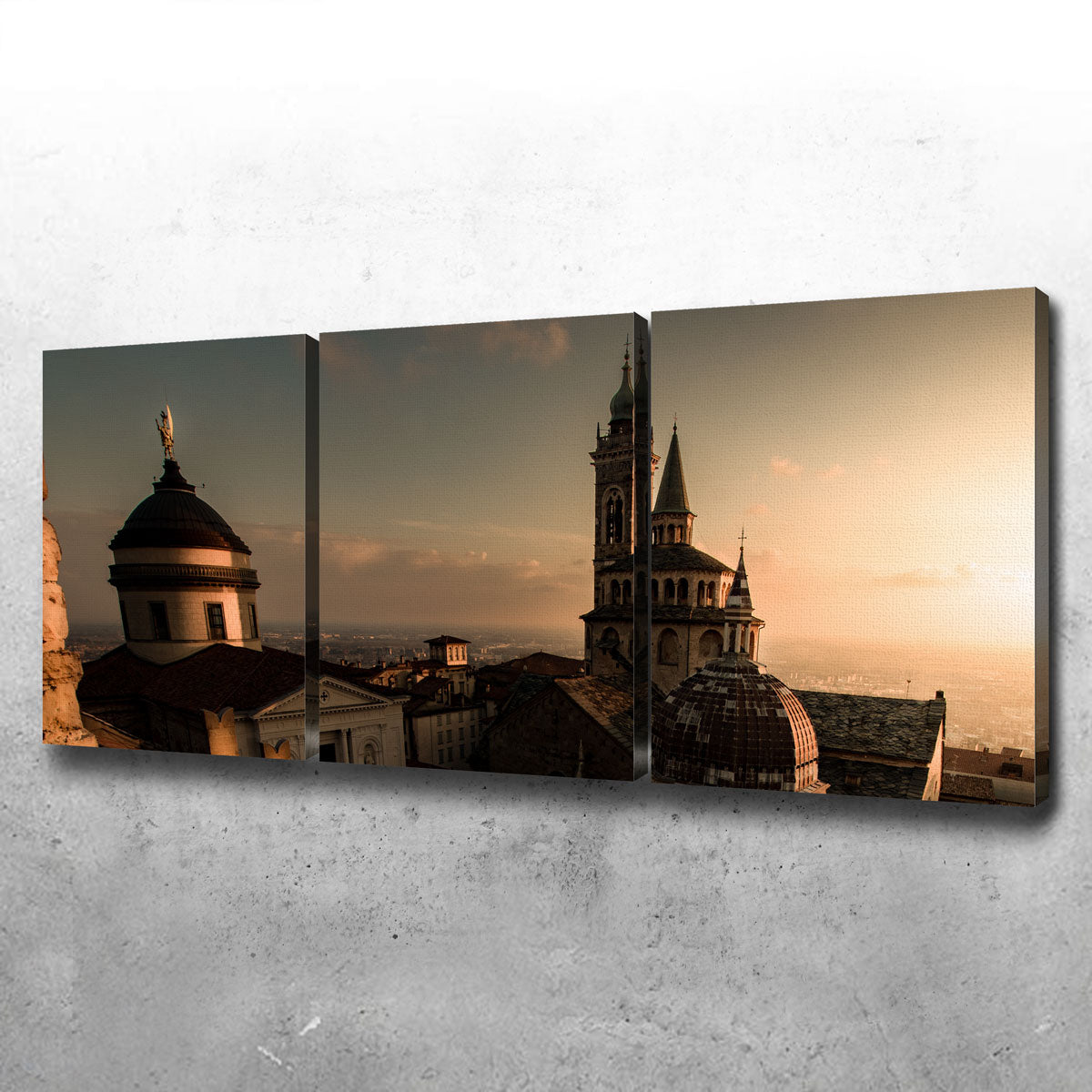 Stunning Bergamo Alta II Wall Art by Enzo Romano