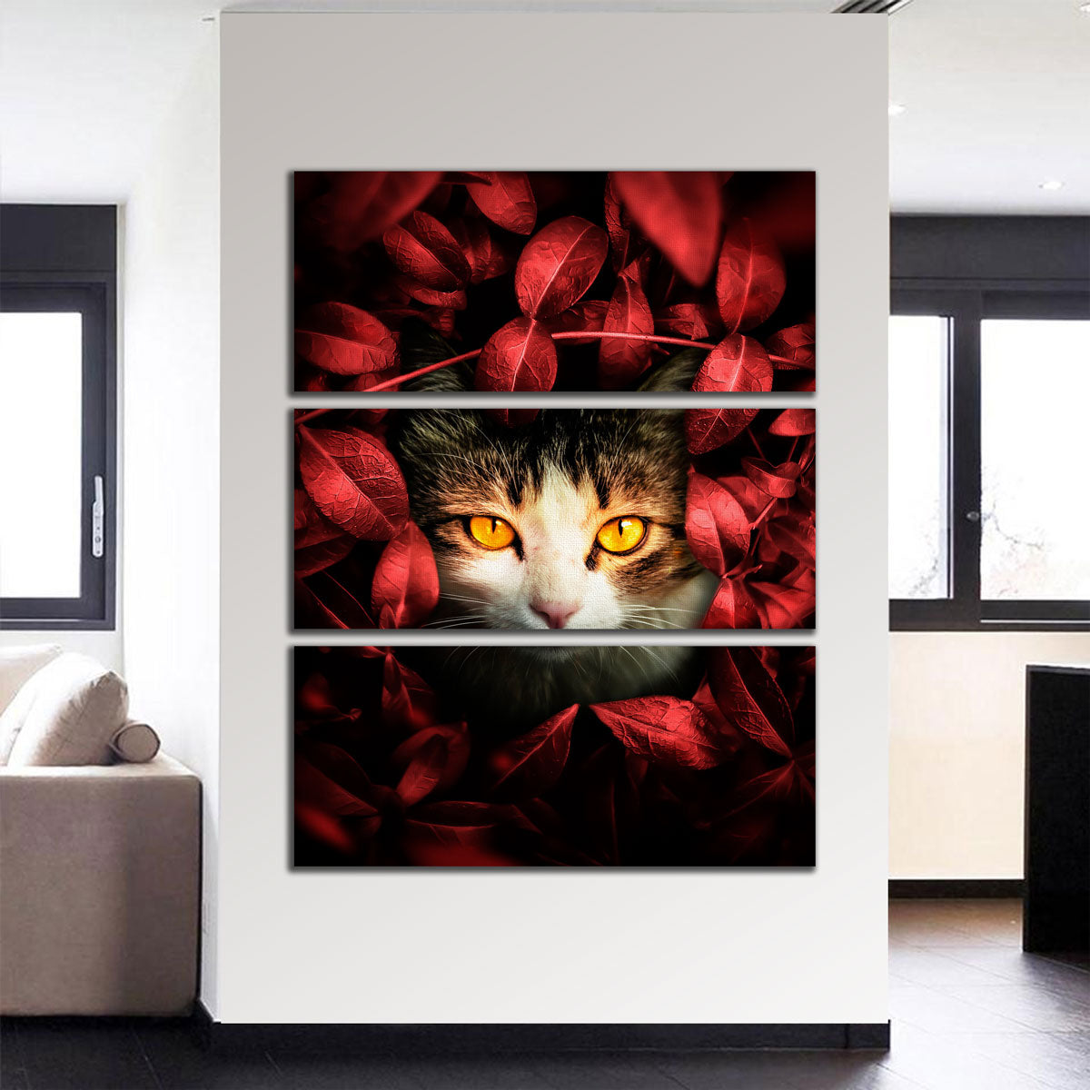 Exquisite Cat Hunting Wall Art by Manuel Luces