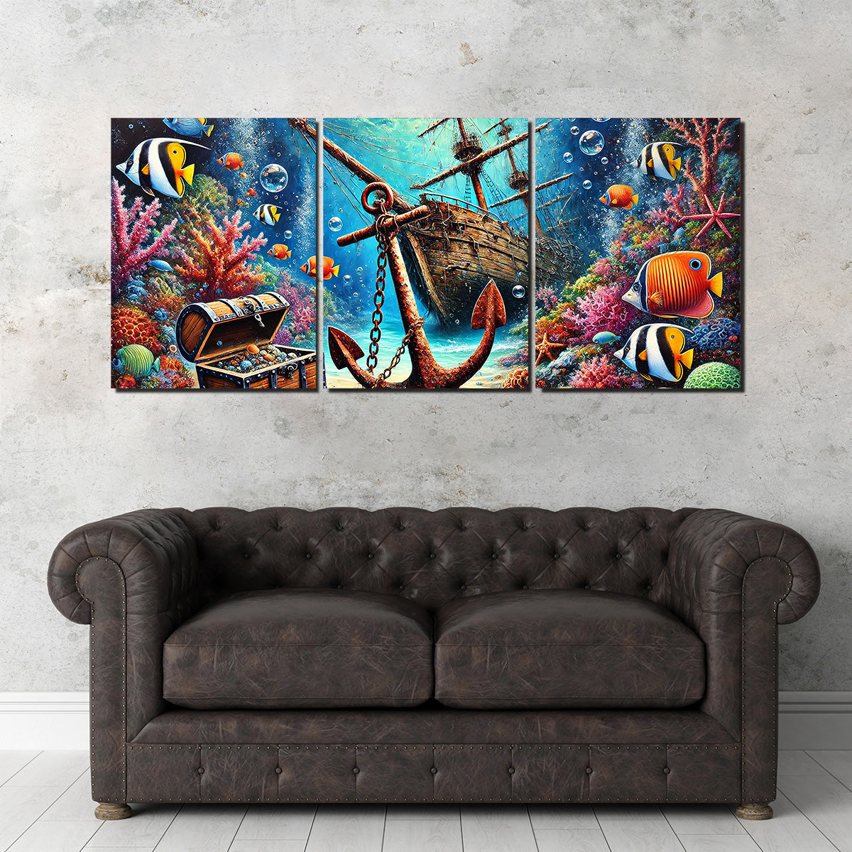 Exquisite Ocean Treasures Wall Art