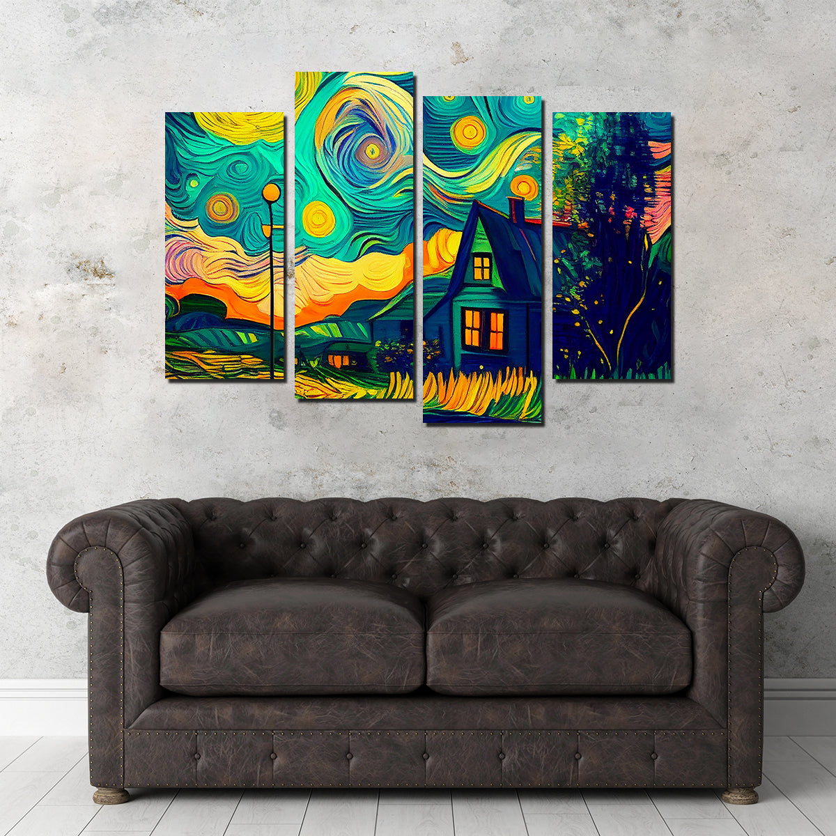 Charming Home Sweet Home Wall Art by Jennifer Hotai