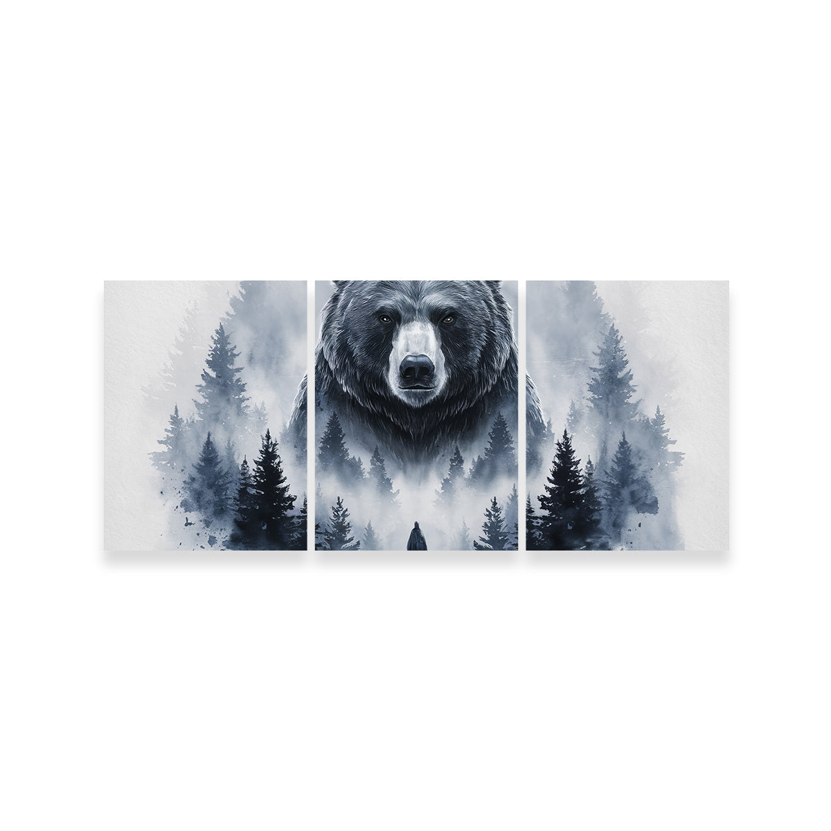 Exquisite Bear Forest Wall Art for Stunning Home Decor