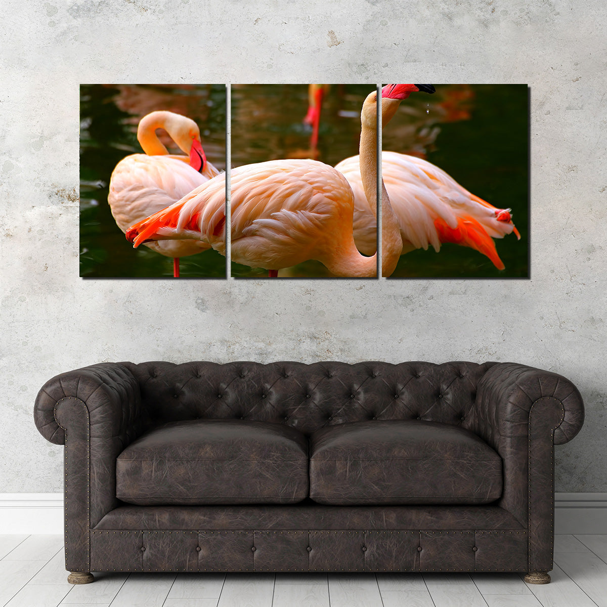 Stunning Pink Flamingo Birds Wall Art for Your Home Decor