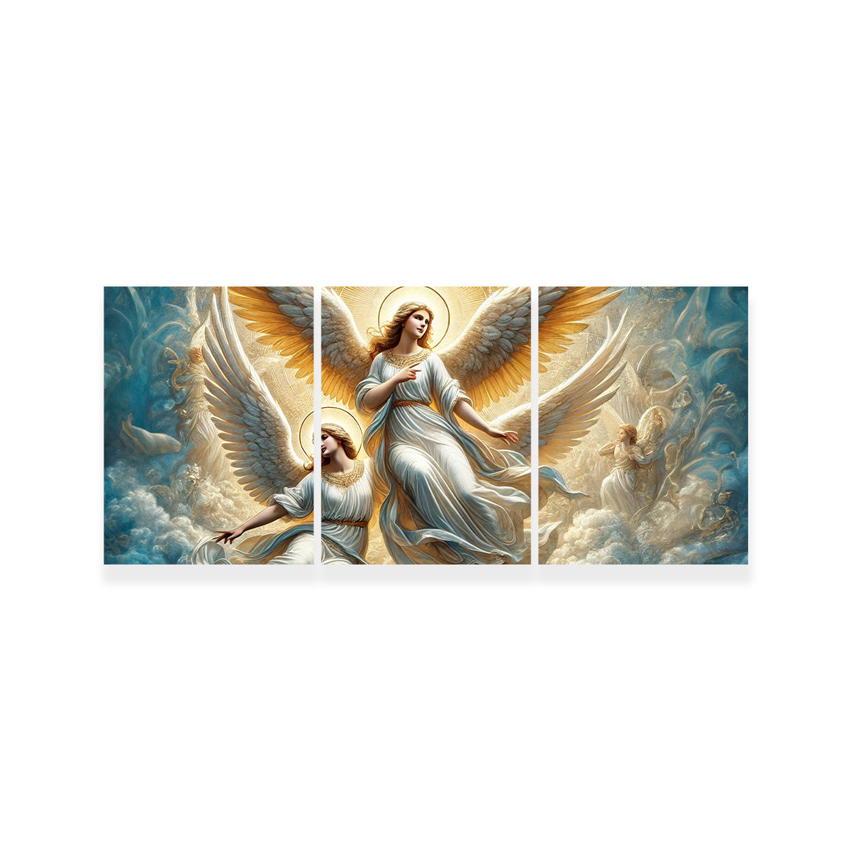 Enchanting Singing Angels Wall Art for Home Decor