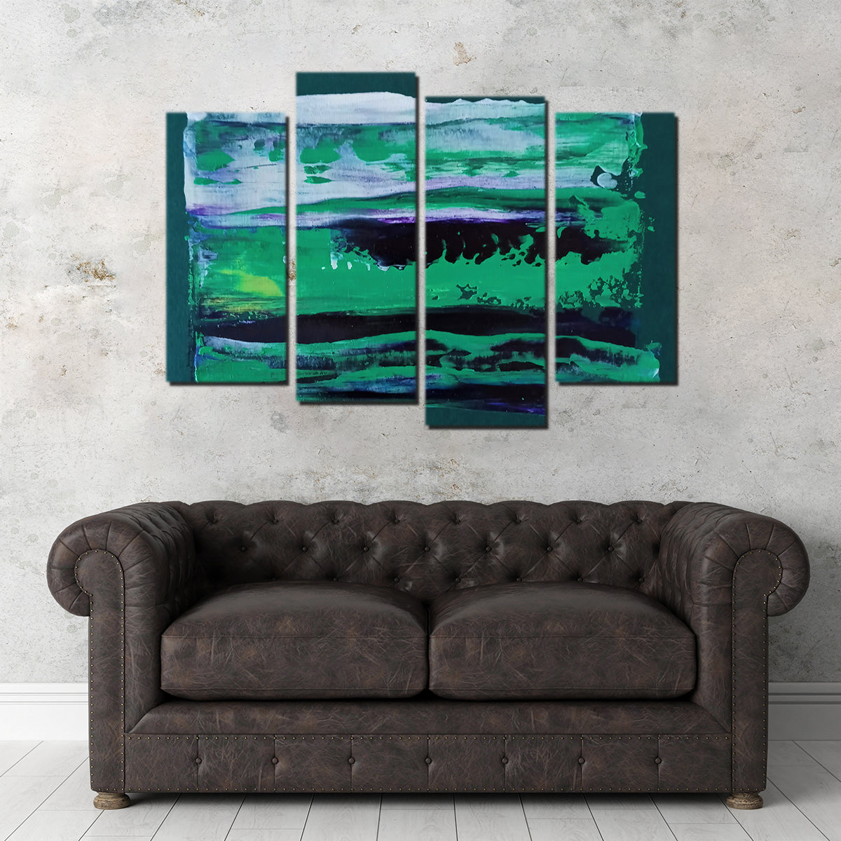 Stunning Ice Green Wall Art by Patricia Jaggie