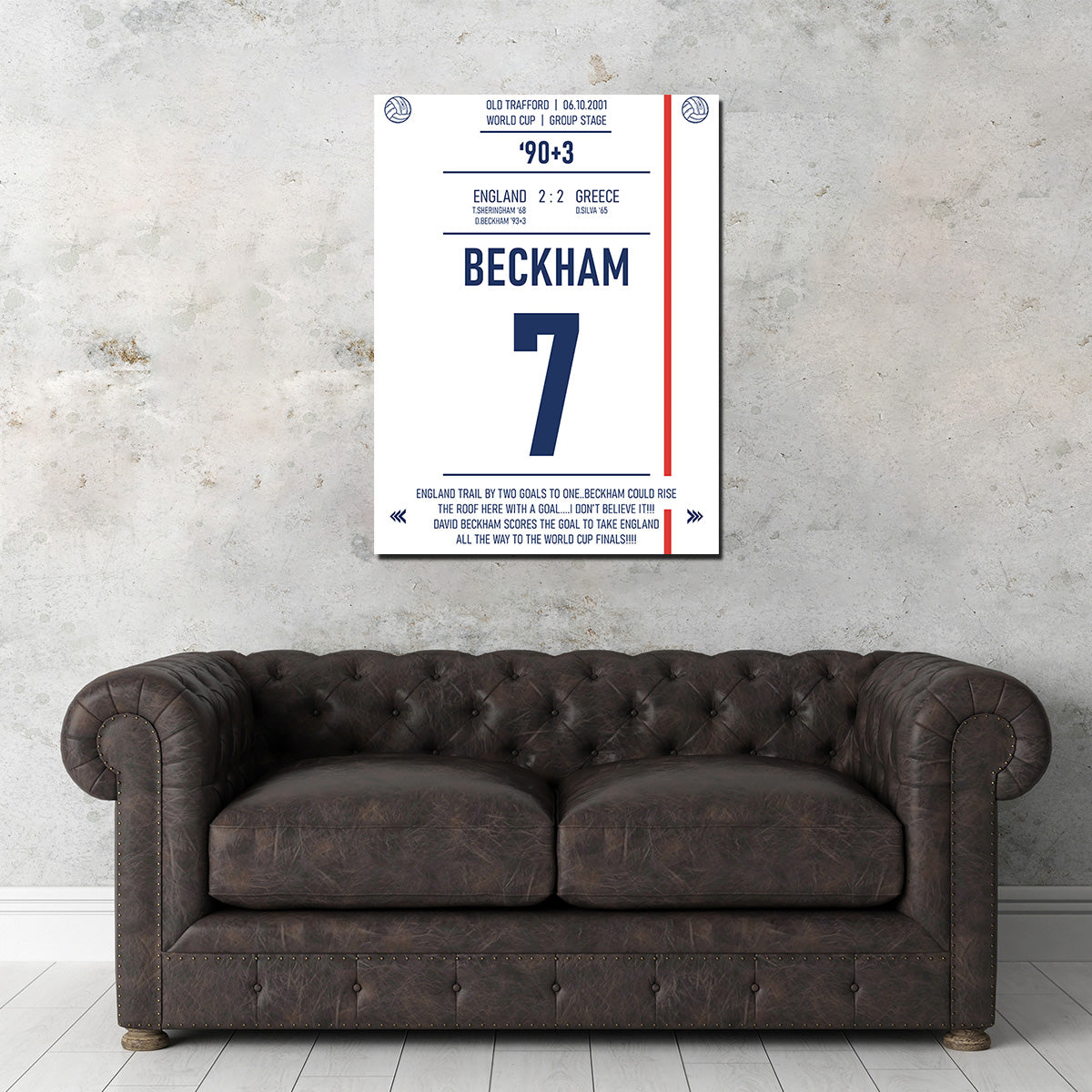 Beckham - High - Quality Hand - Built Art Print