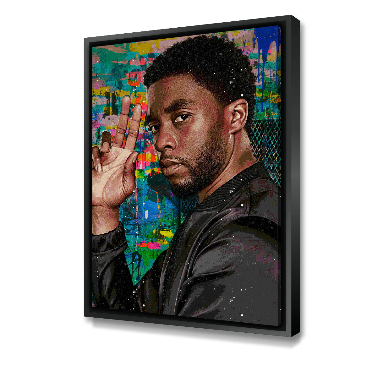 Exclusive Chadwick Boseman 2 Wall Art - Ideal Decor for Fans
