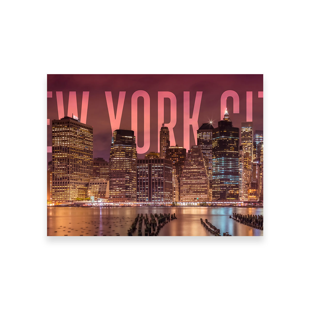 Stunning New York City Skyline Panorama Wall Art for Your Home Decor