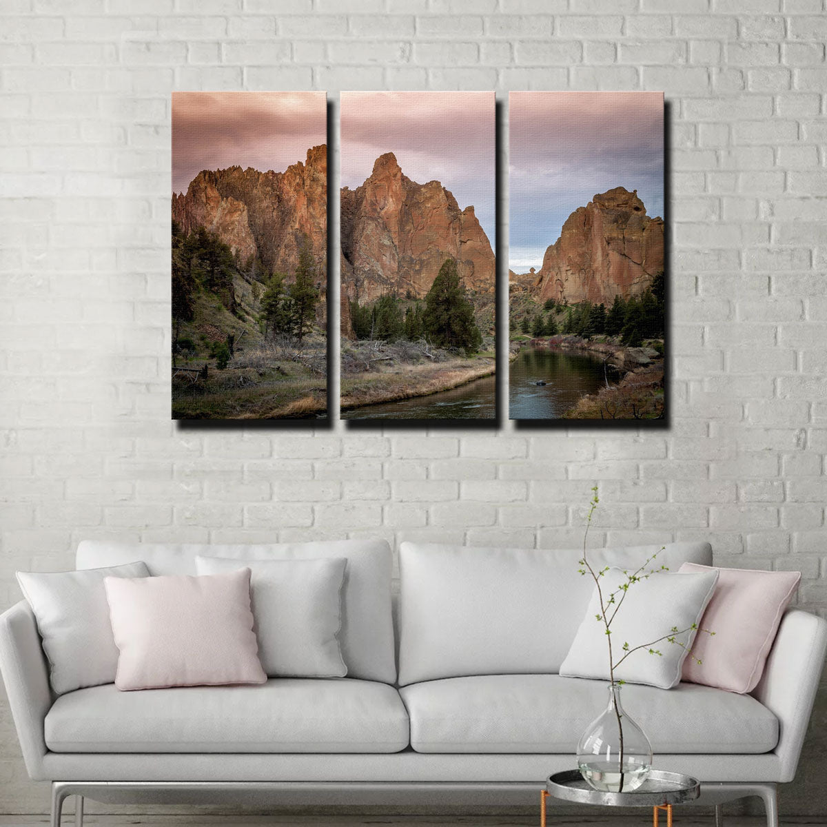 Stunning Smith Rock State Park Wall Art - Museum Quality Canvas Prints