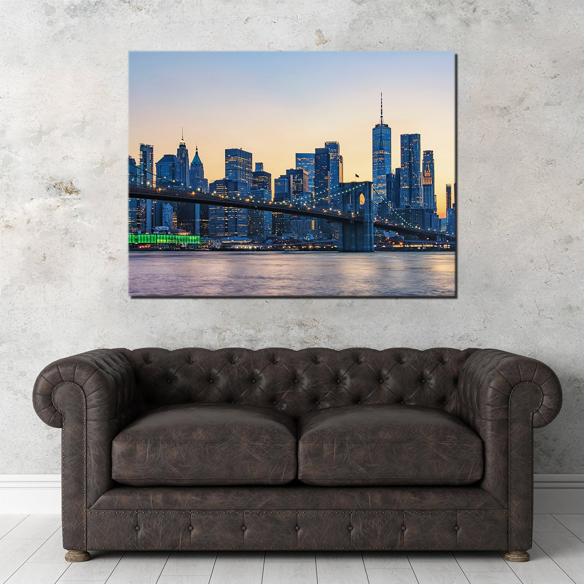 Gorgeous New York Sunset Wall Art for Stunning Home Decor