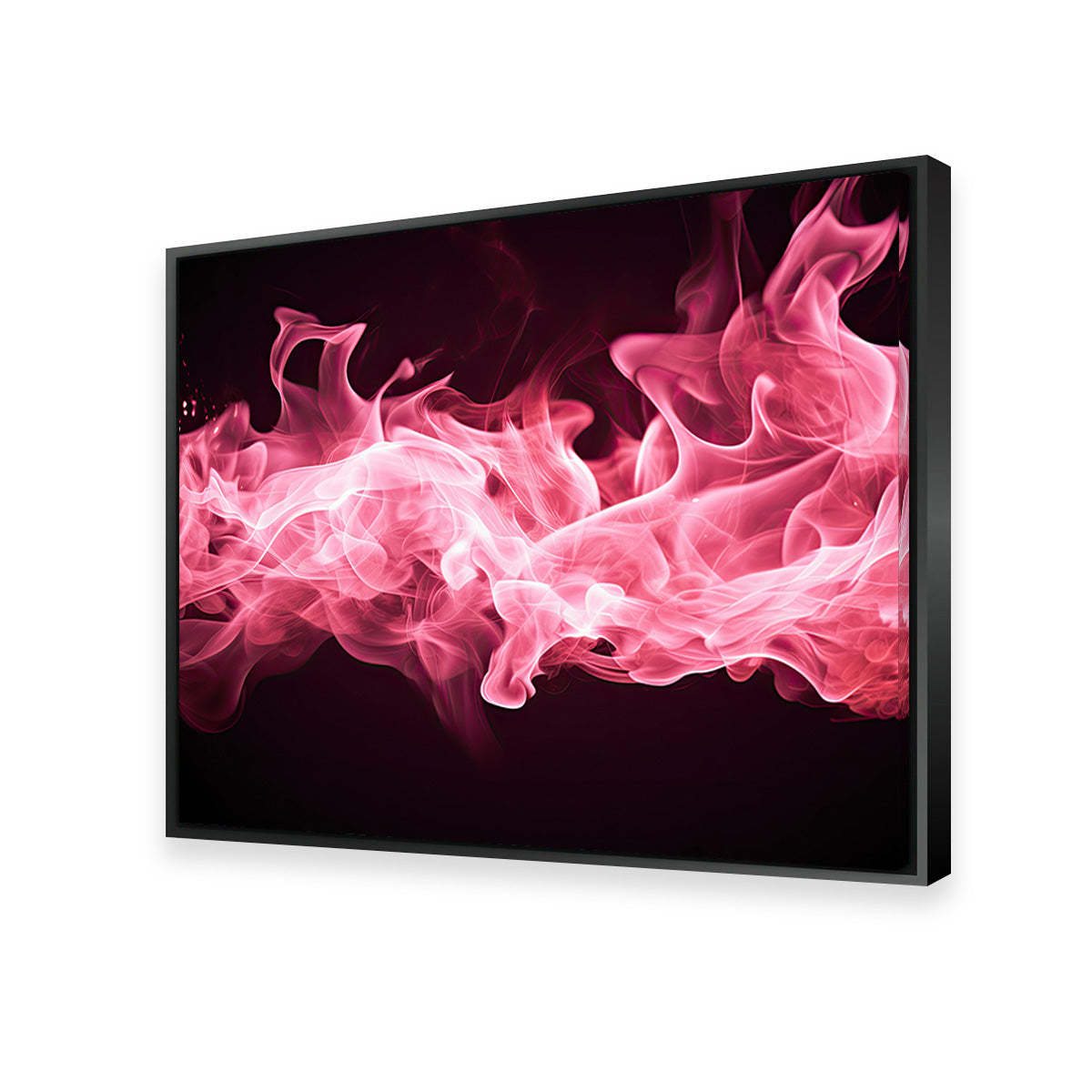 Stunning Pink Fire Wall Art
