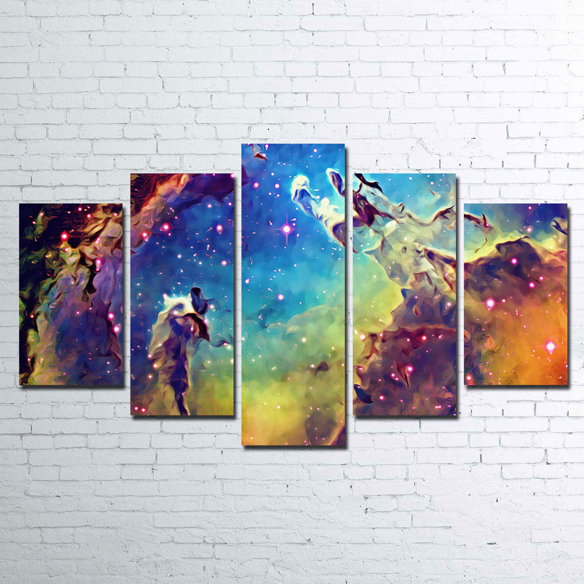 Stunning Pillars Of Creation Wall Art by Denise Dundon