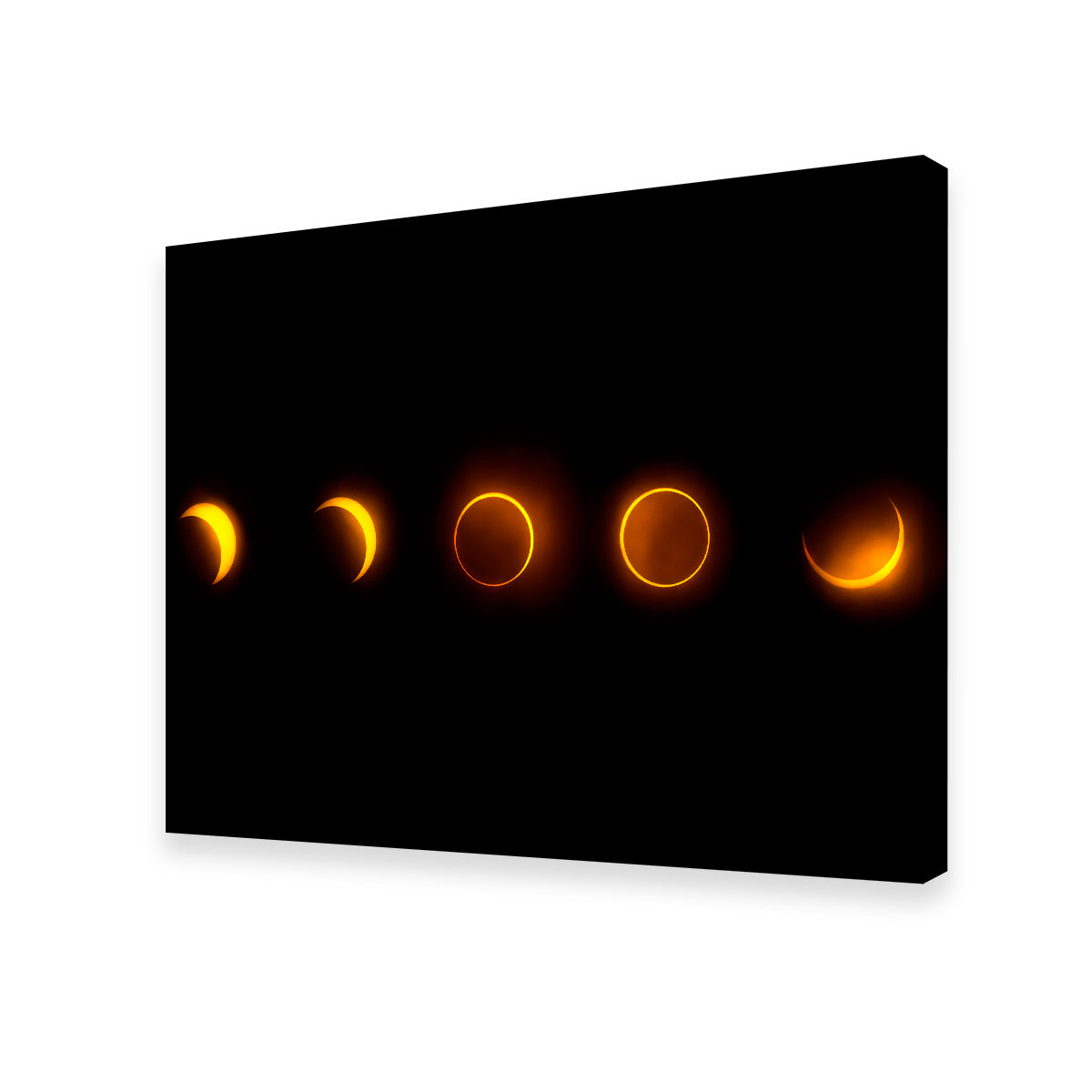 Stunning Annular Solar Eclipse - Brazil 2023 Wall Art by Sofia Leite Fonseca