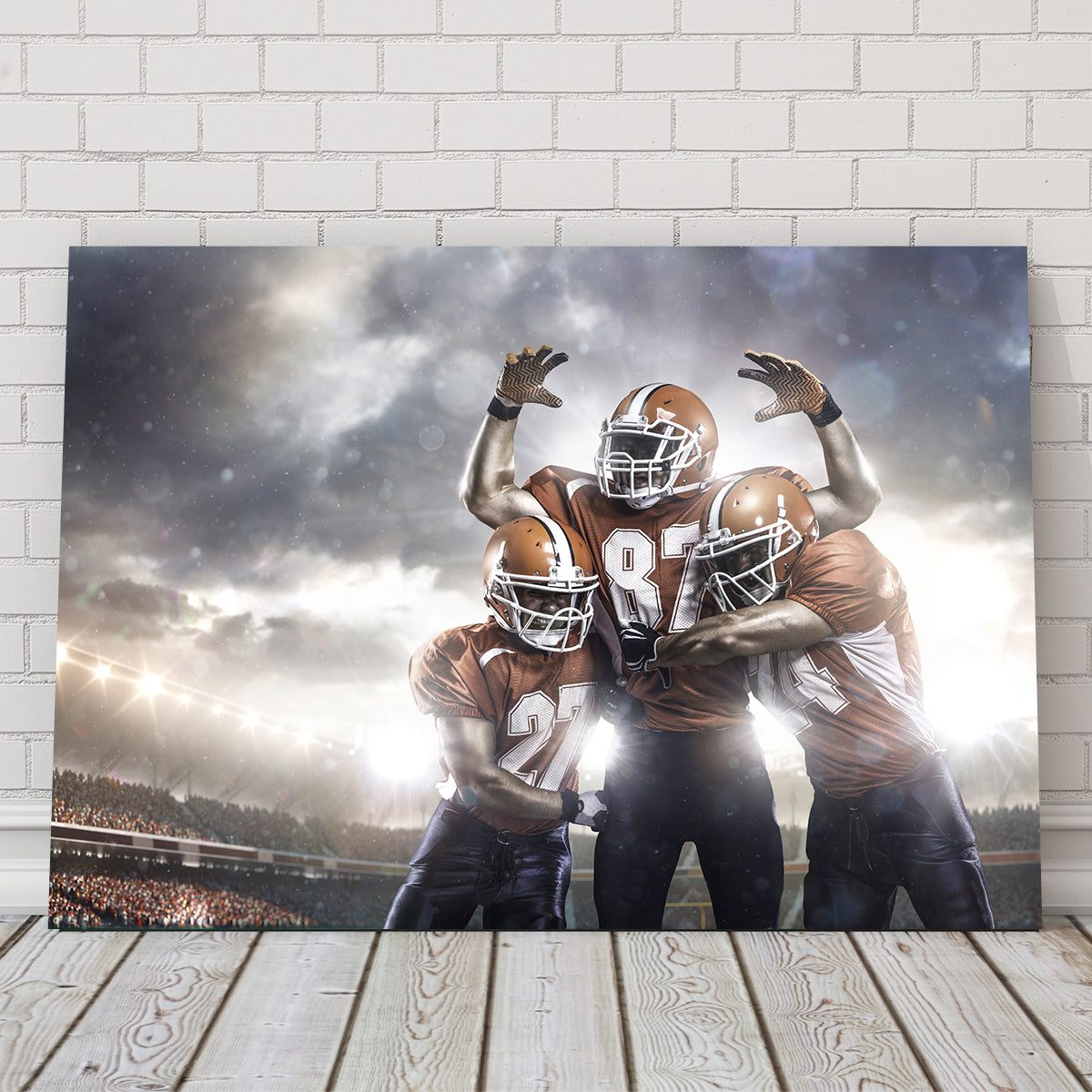 Dynamic Players in Action Wall Art for Stunning Decor