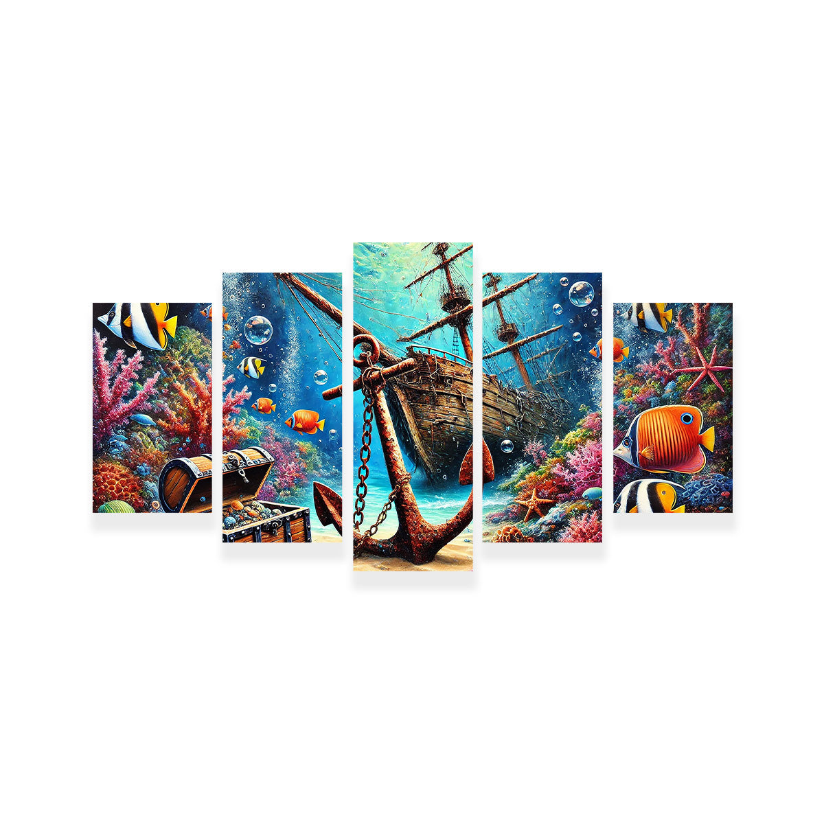 Exquisite Ocean Treasures Wall Art