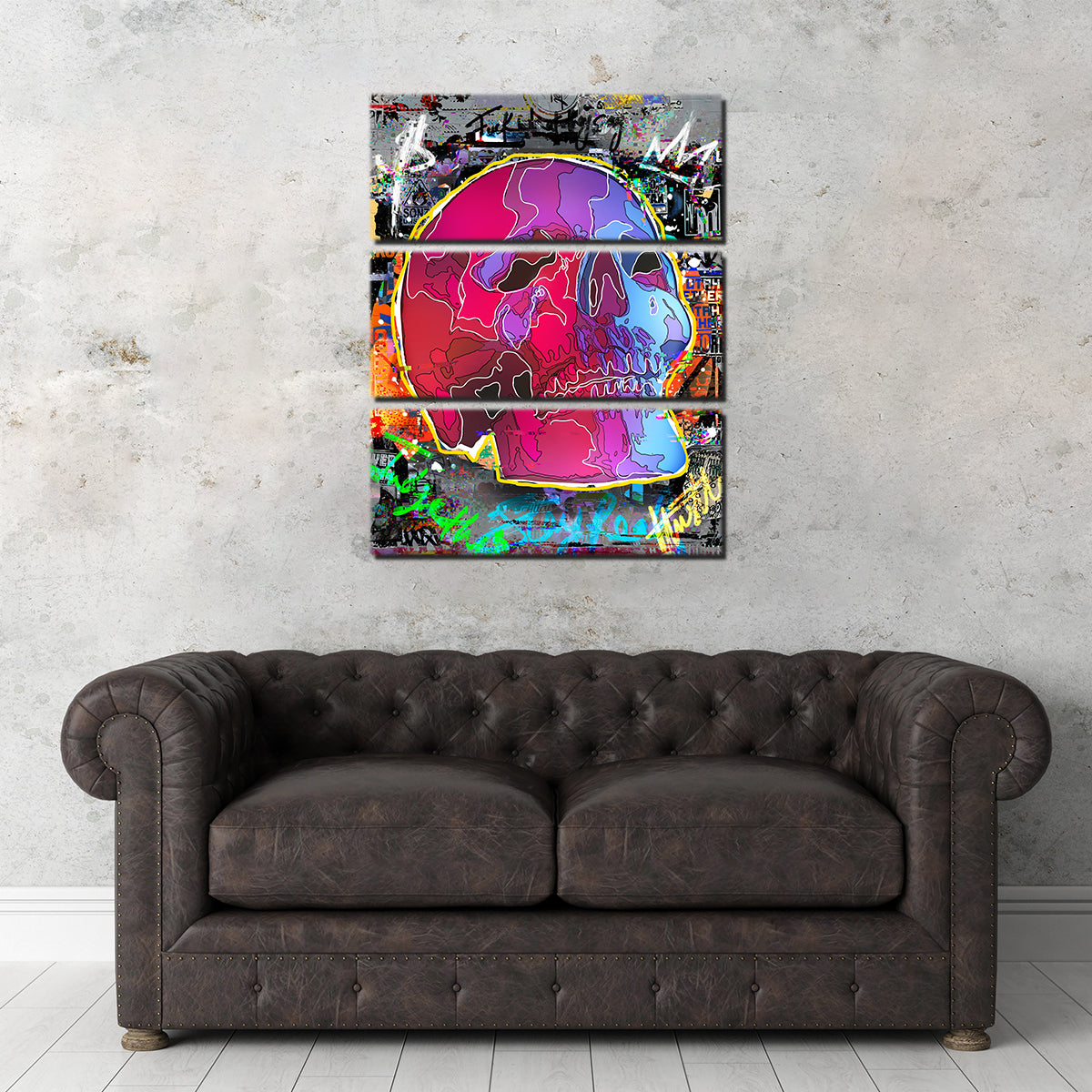 Eye - catching Skull Design Wall Art for Stunning Decor