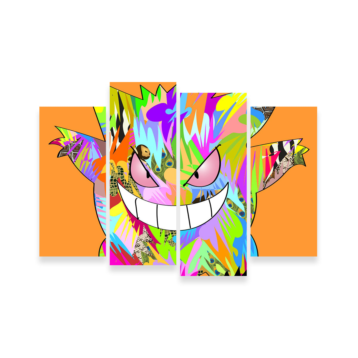 Eye - Catching Pokemon Dark Wall Art for Your Space
