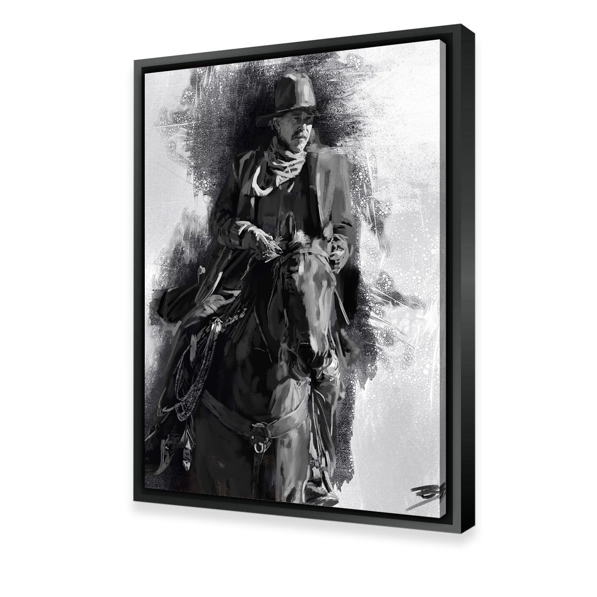 Horizon - Hayes by Andy Brackpool: Premium Handmade Canvas Print