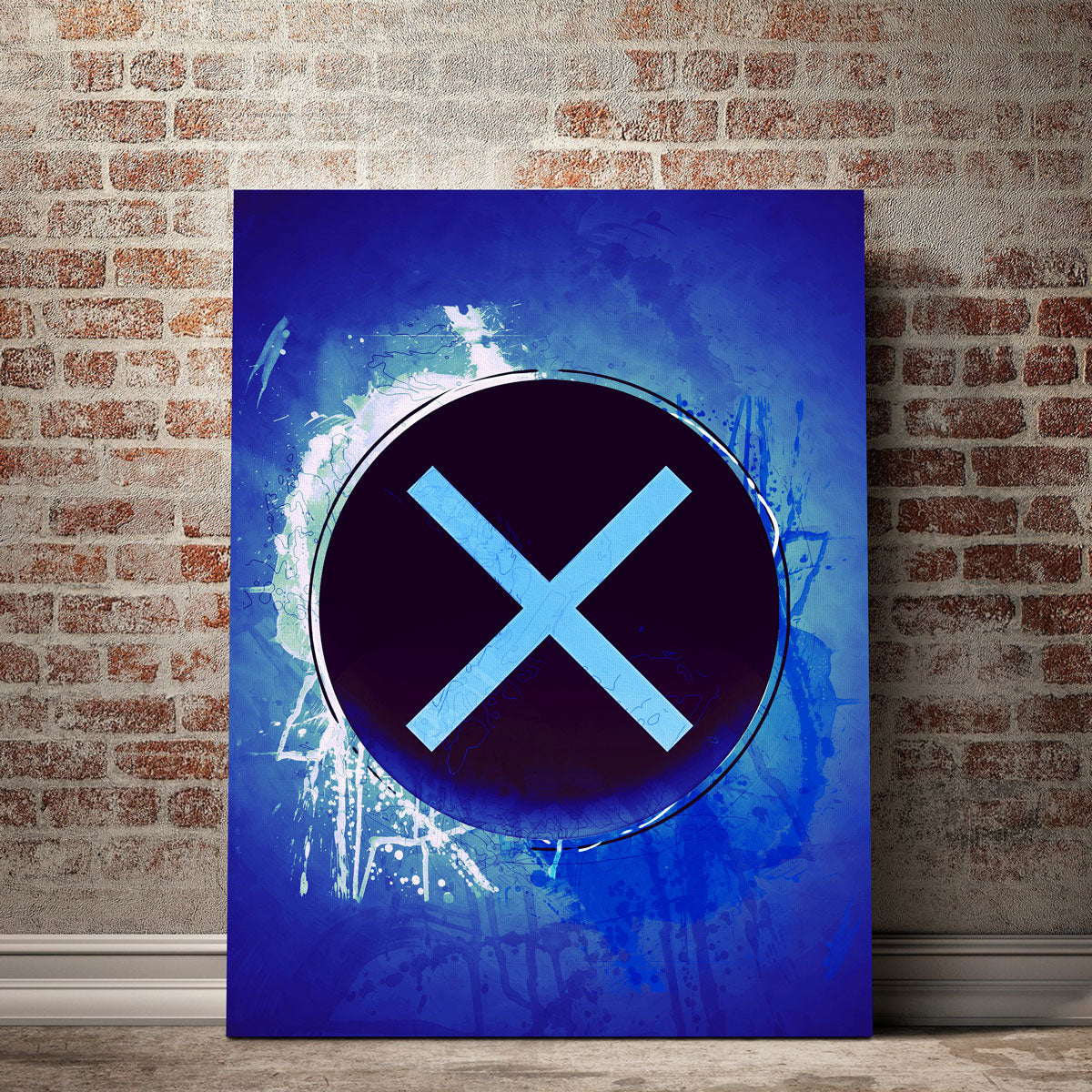 Stunning Playstation X Wall Art by Gab Fernando