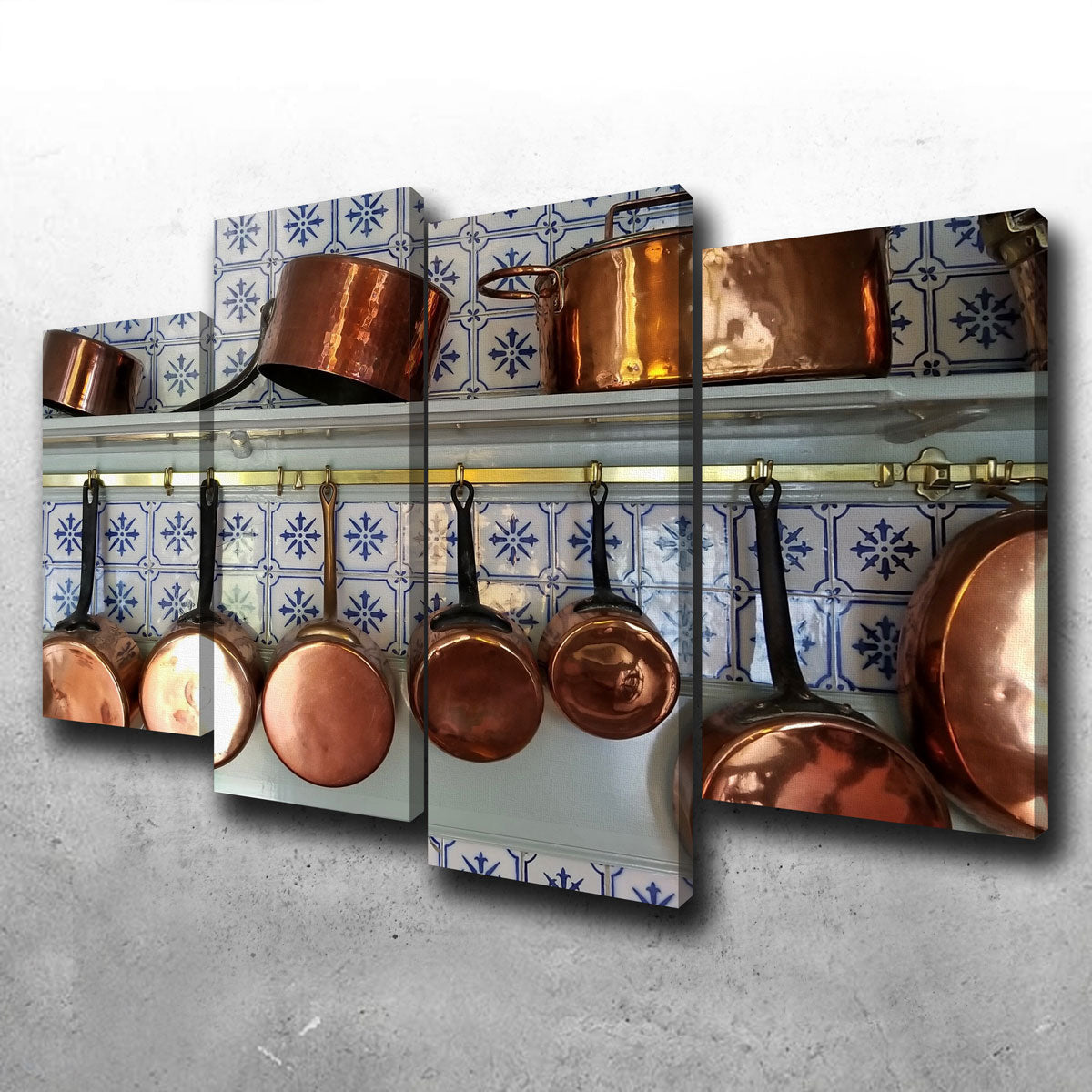 Monet's Kitchen - Giverny, France Wall Art by David Campbell - Museum Quality Canvas Print