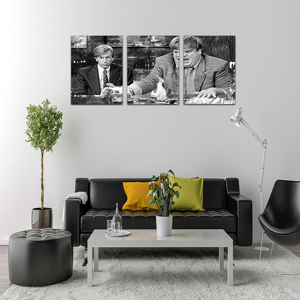 Callahan Stunning Sales Pitch Grayscale Wall Art for Home Decor