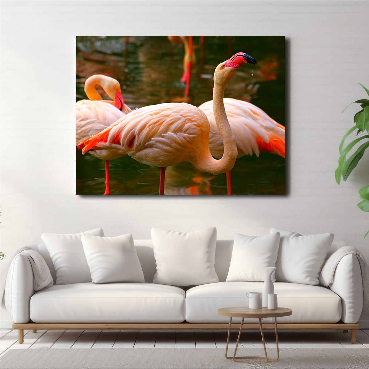 Stunning Pink Flamingo Birds Wall Art for Your Home Decor