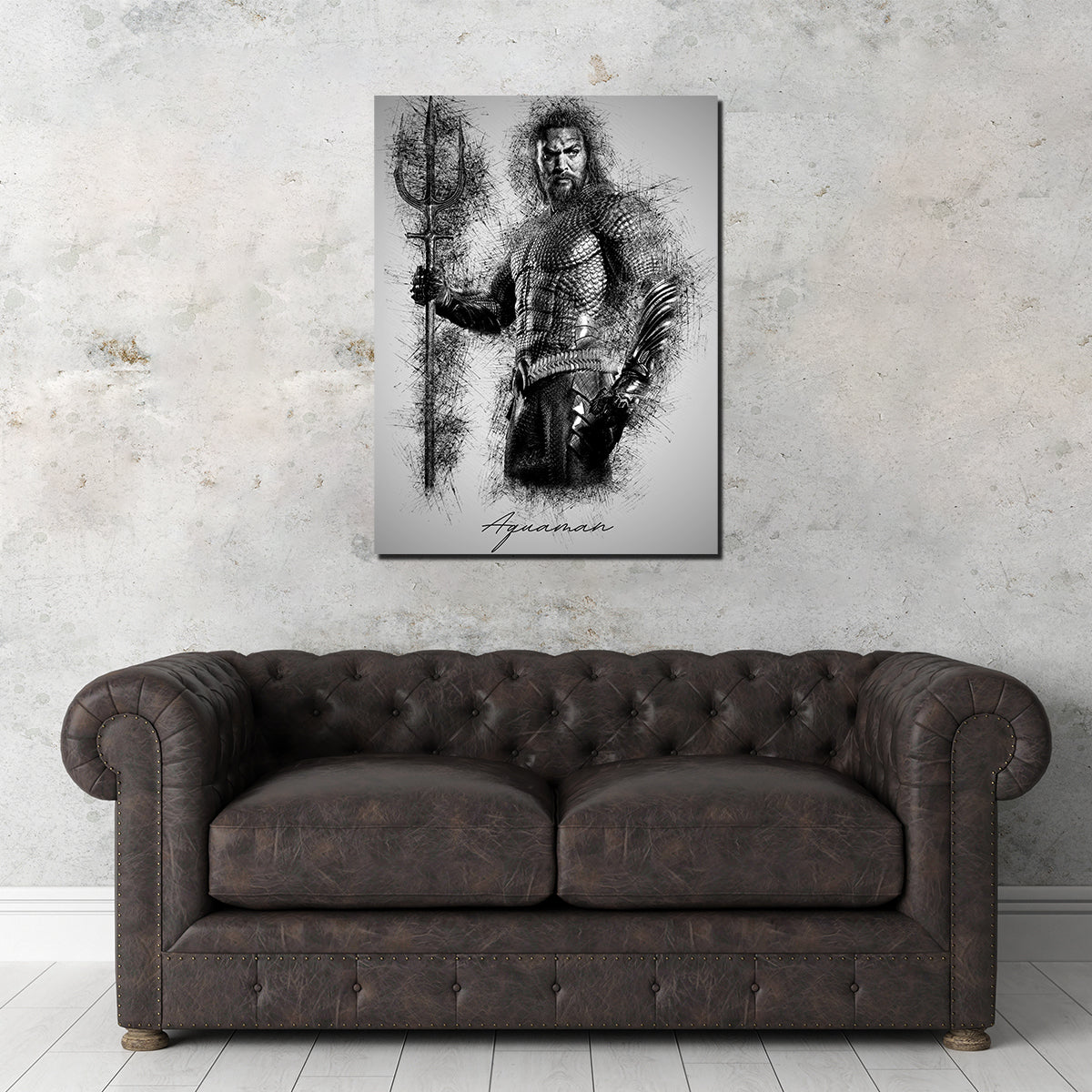 Stunning Aquaman Wall Art for Home Decor