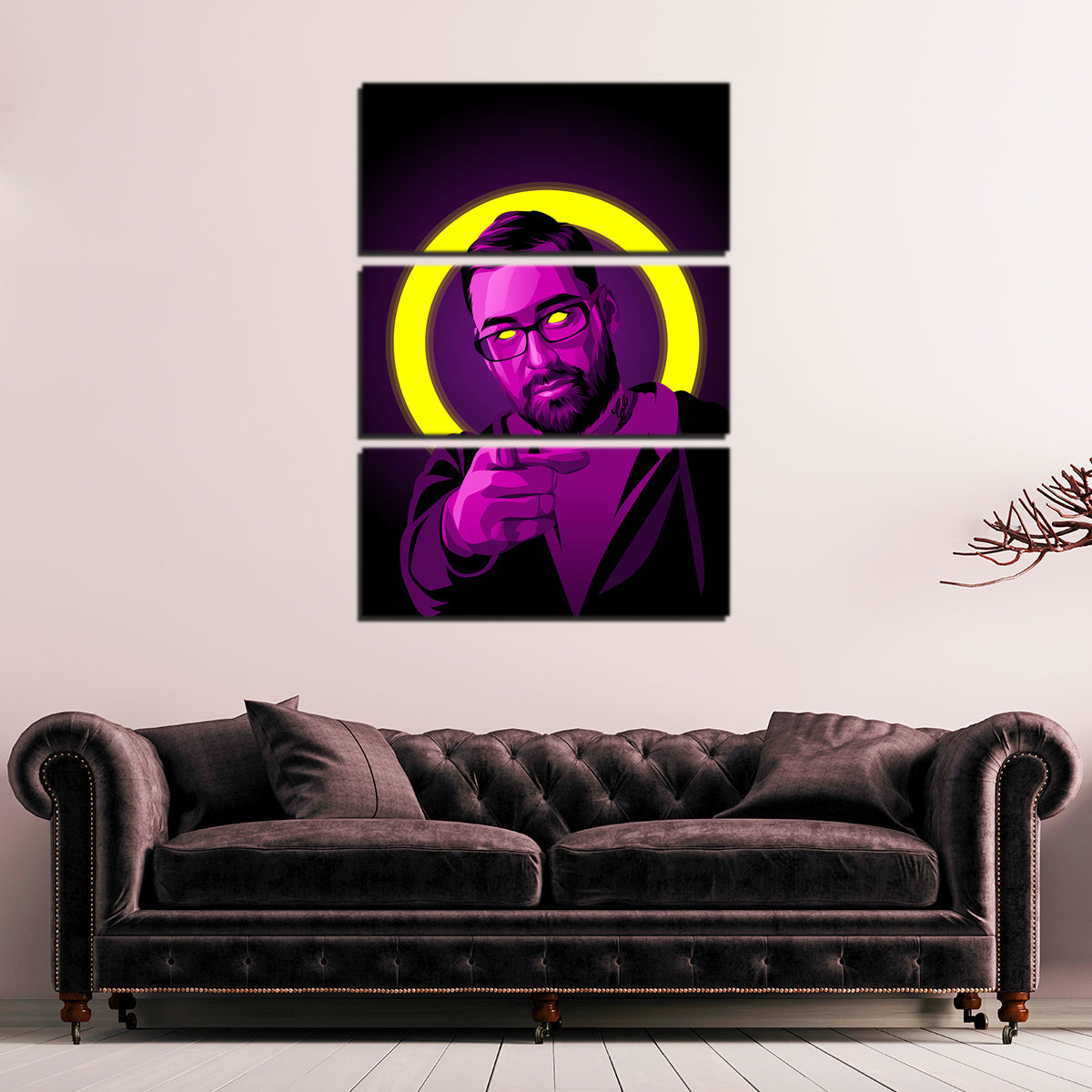 Unique Sido Rapper Wall Art by Tovu Yovi
