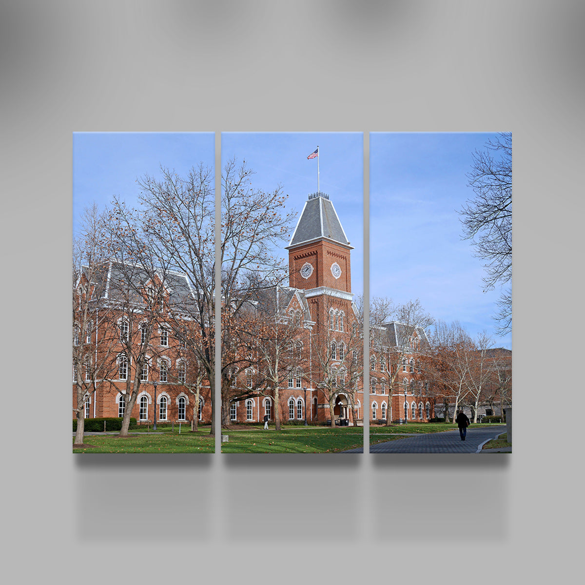 Exquisite Ohio State University Hall Wall Art - Museum Quality Canvas Print