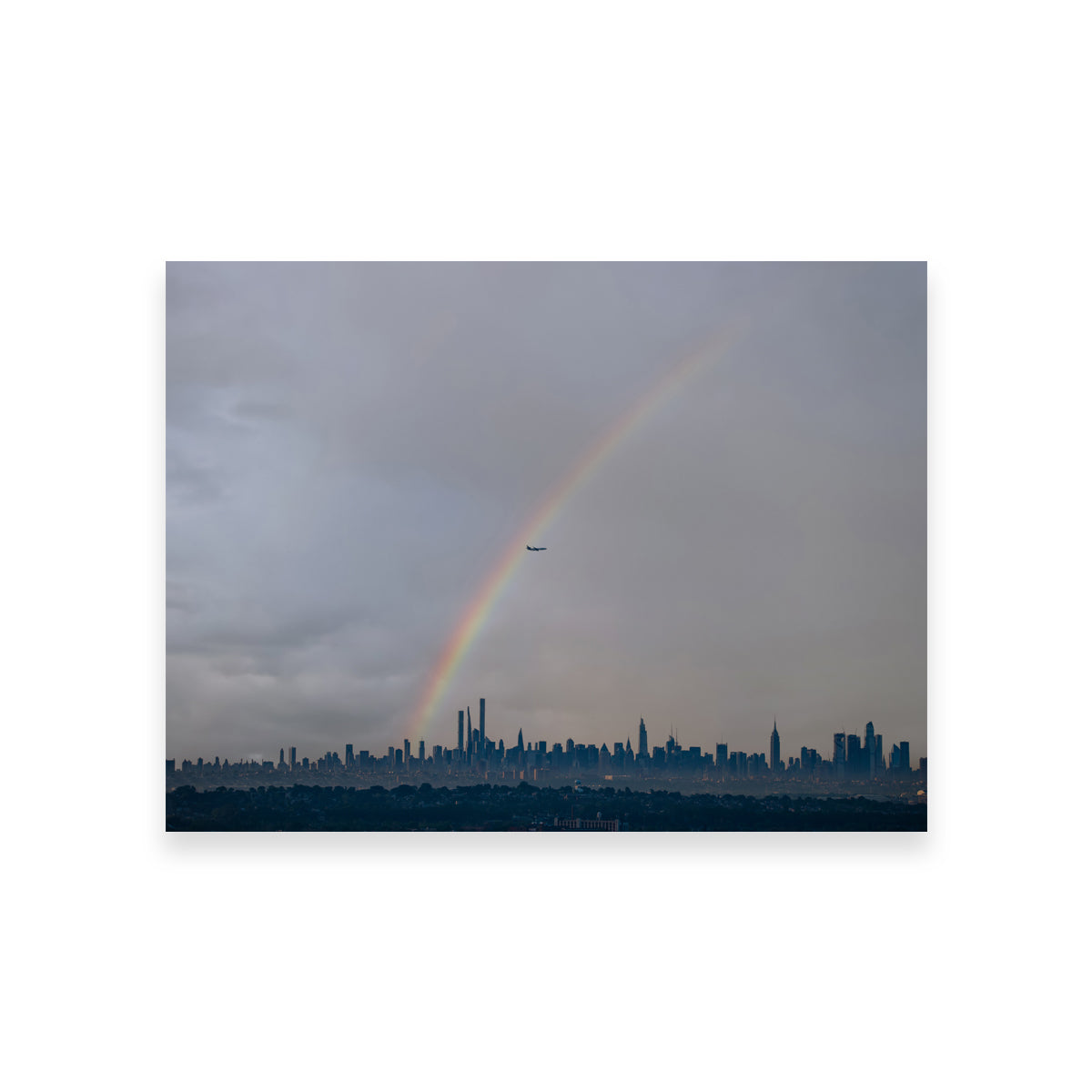 Stunning NYC Rainbow 2 Wall Art by Dennis Maida