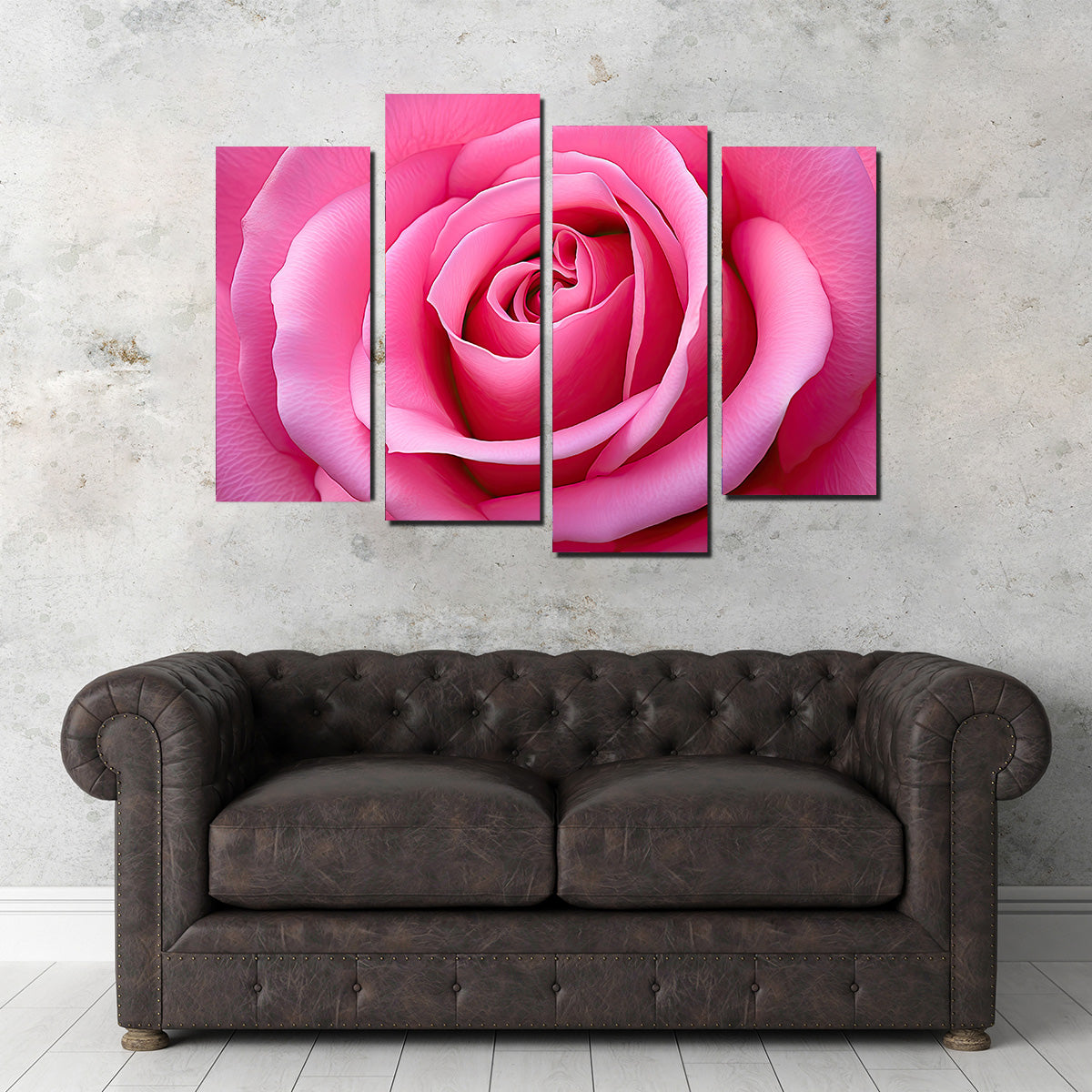 Gorgeous Pink Rose Canvas Print