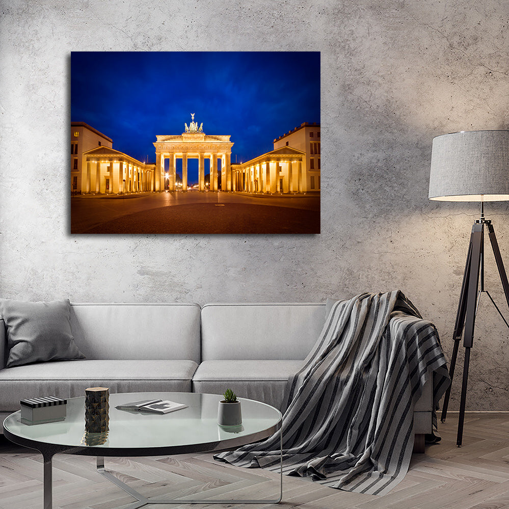 Exquisite Berlin Brandenburg Gate Wall Art by Melanie Viola