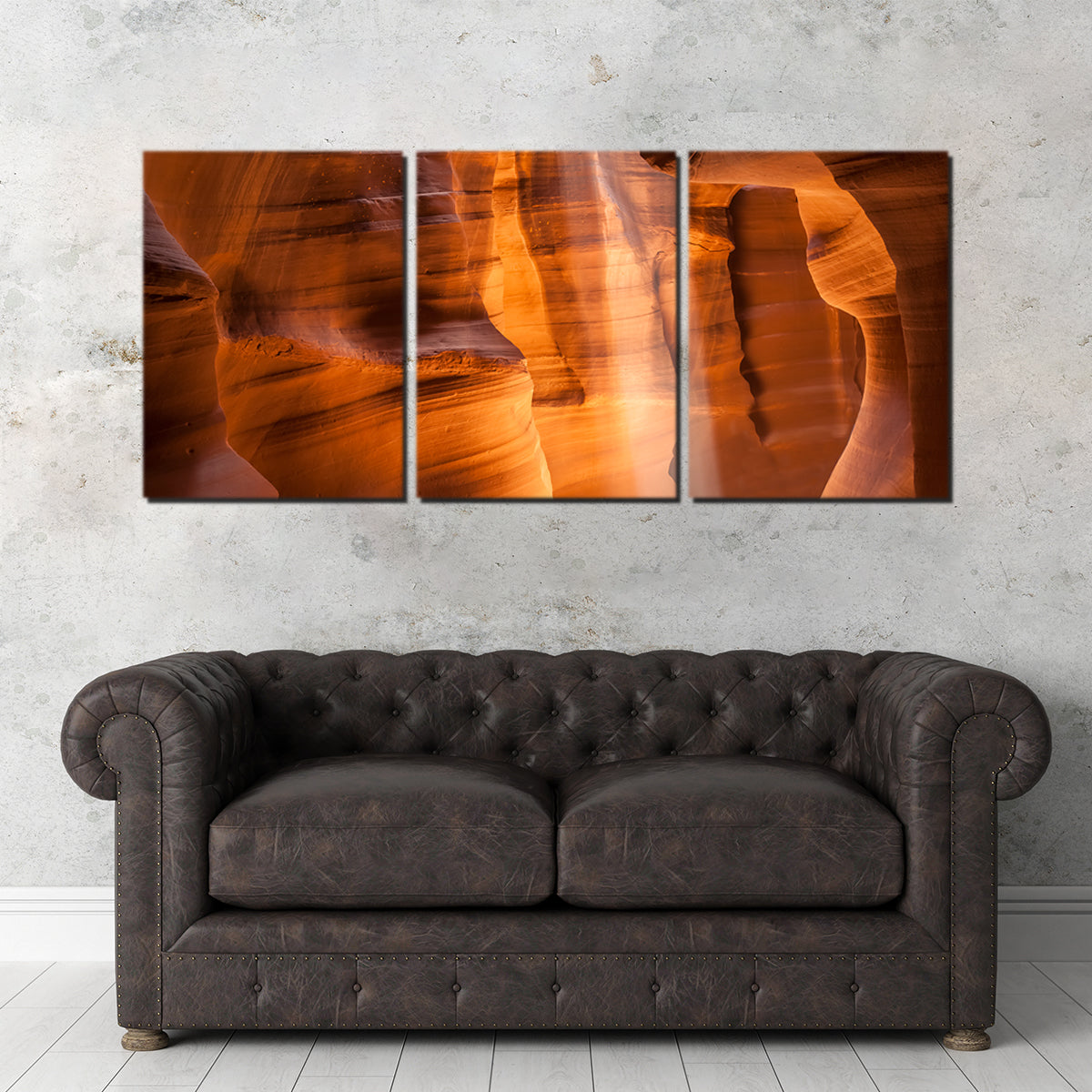 Stunning Antelope Canyon Lightbeam Wall Art by Melanie Viola