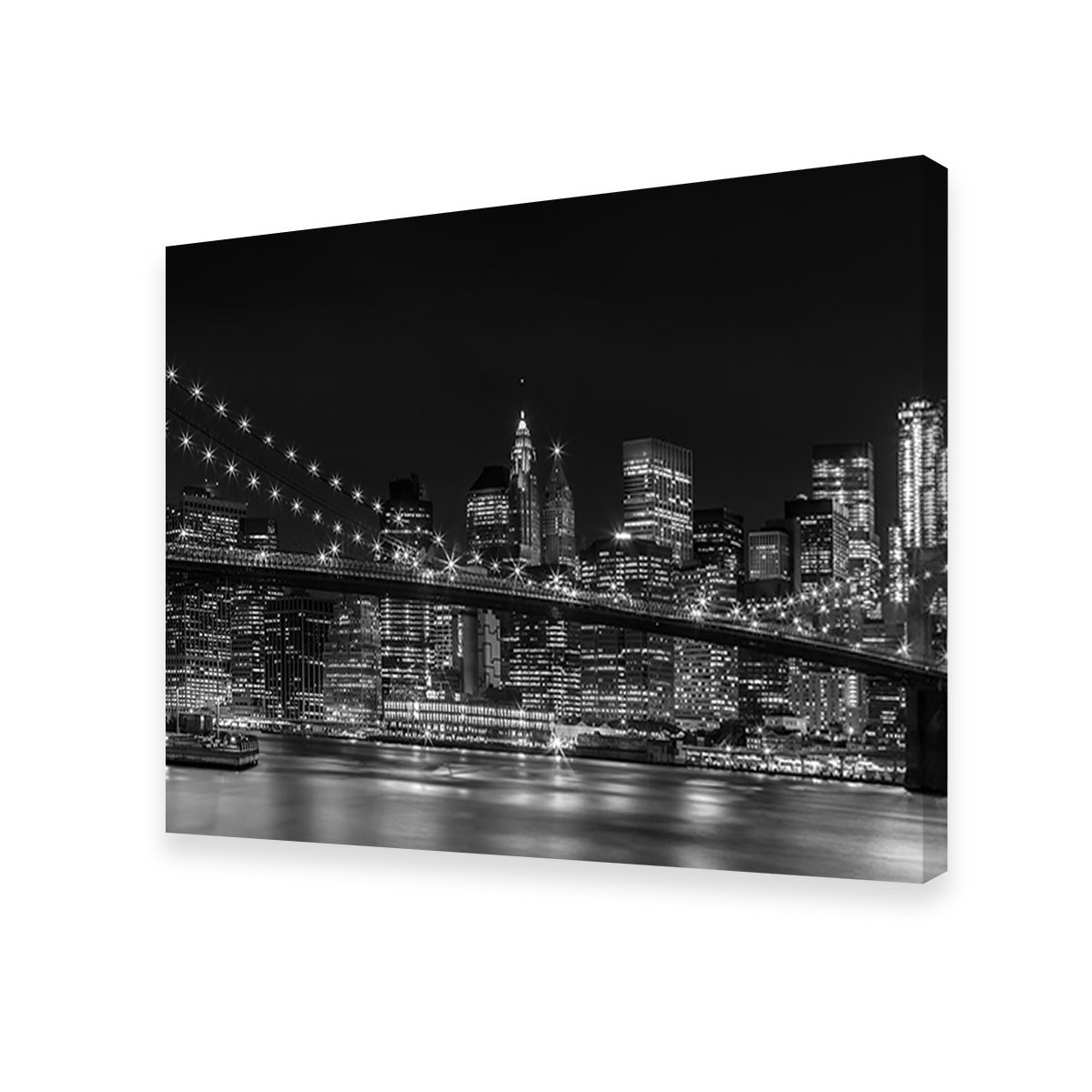 NYC Nightly Impressions - Stunning Panoramic Wall Art by Melanie Viola