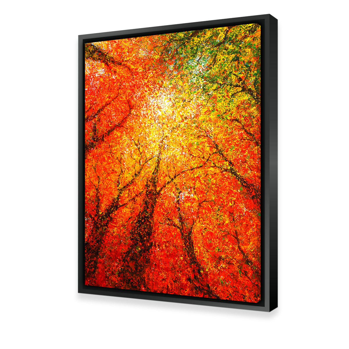 Autumn Glimmer Enchanting Wall Art by Gerry Segismundo