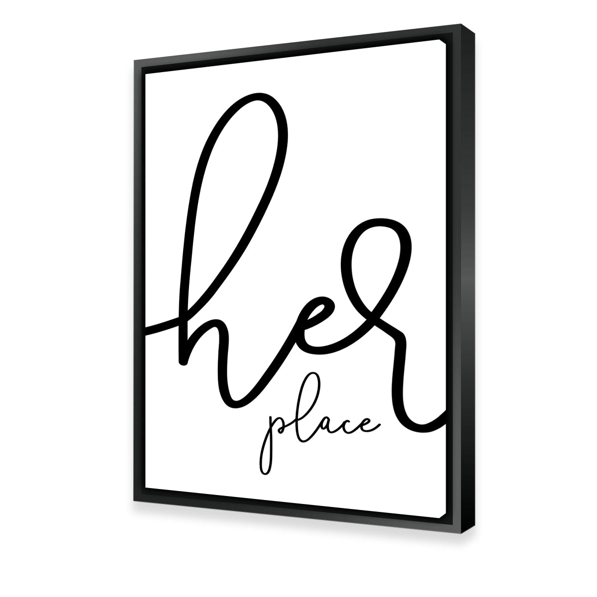 Stunning Her Place Wall Art by Melanie Viola
