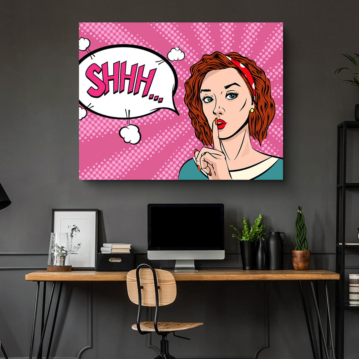 Exquisite Shhh Wall Art for Stunning Home Decor