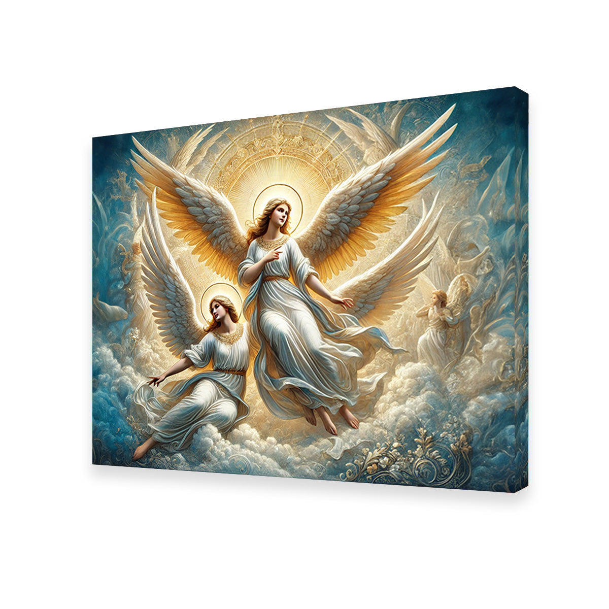 Enchanting Singing Angels Wall Art for Home Decor