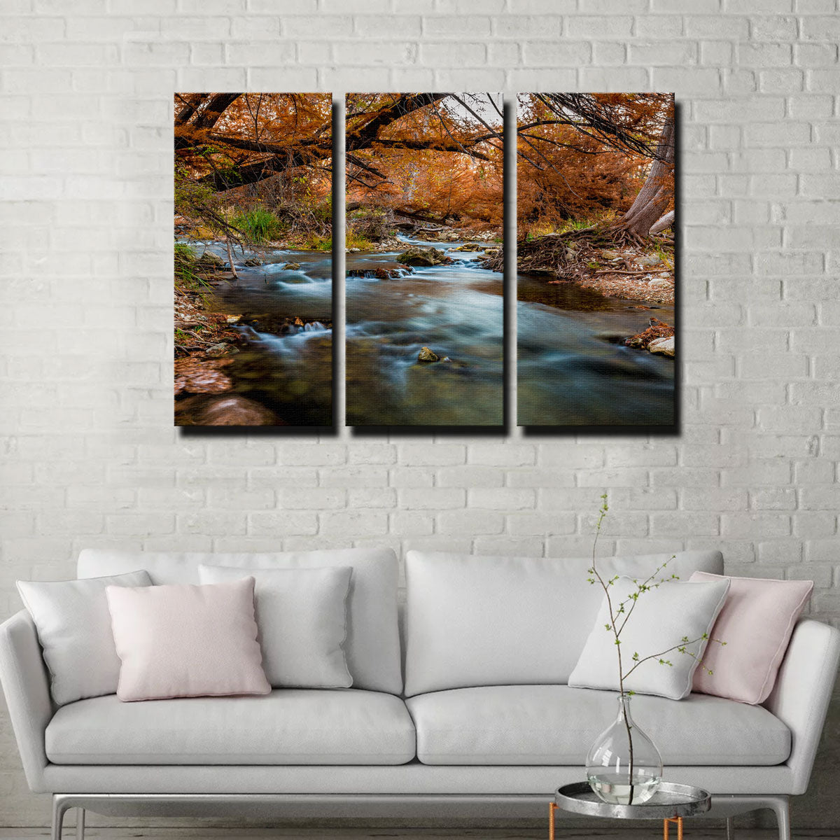 Exquisite Silky Guadalupe River Wall Art - Perfect Decor for Your Space