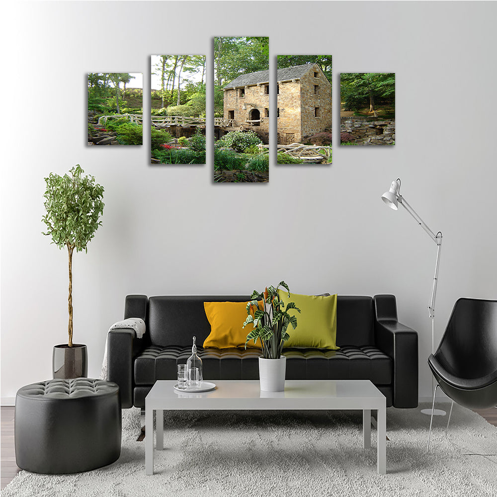 Stunning Old Mill Canvas Wall Art - Museum Quality for Your Home