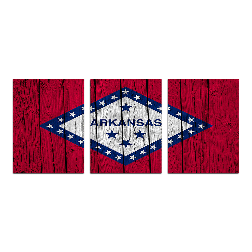 Beautiful Arkansas State Flag Wall Art for Your Home Decor