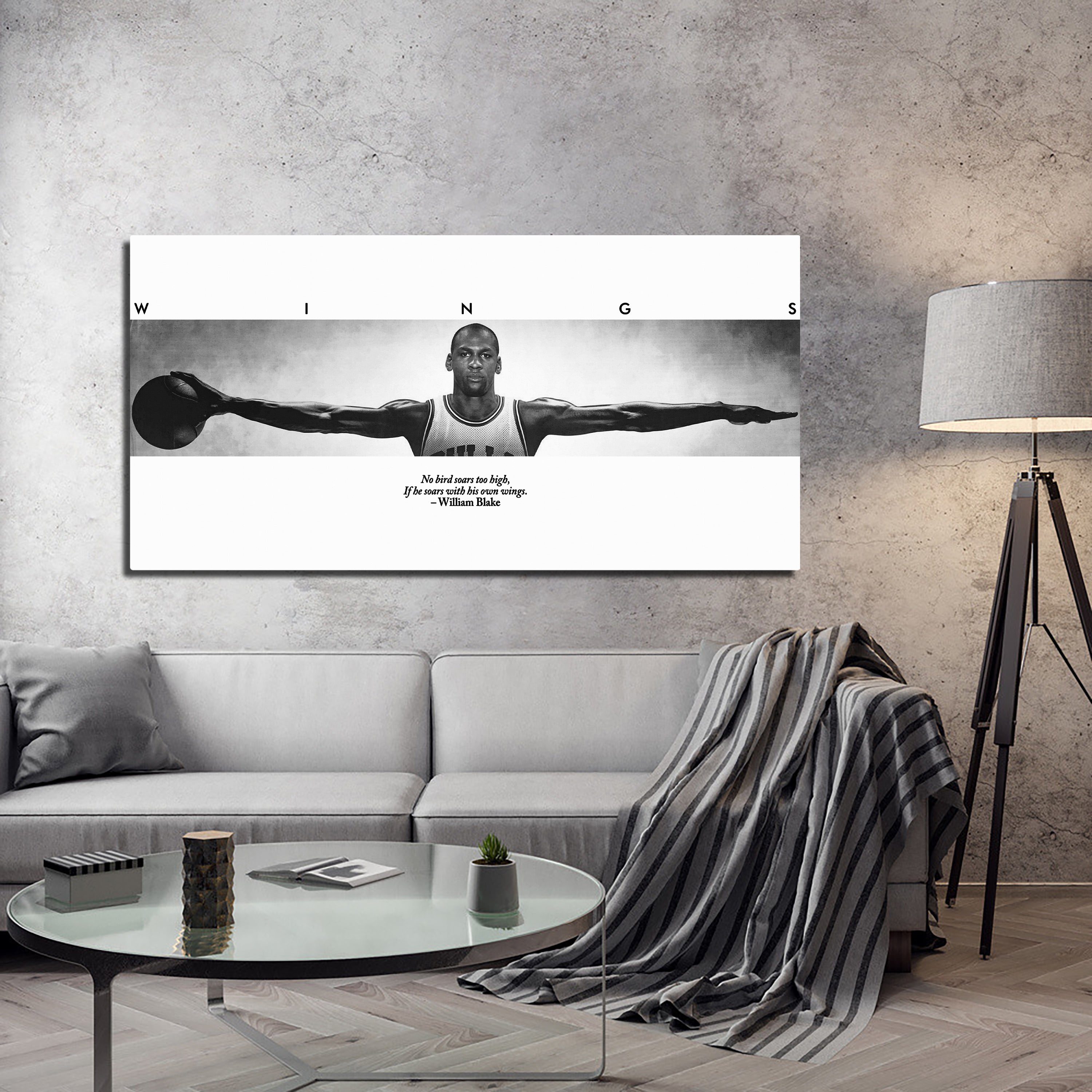 MJ Wings Stunning Panoramic Wall Art for Home Decor