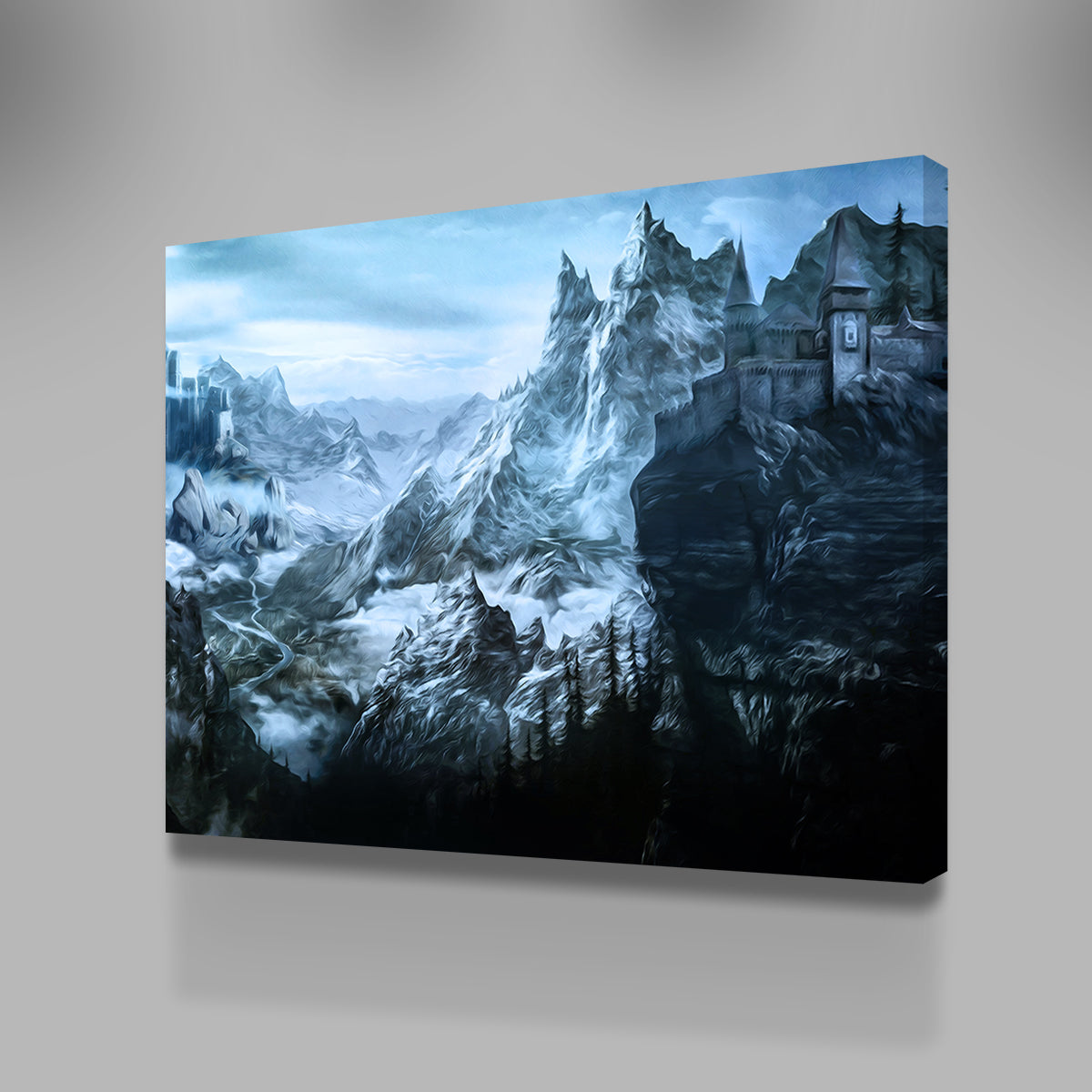 Stunning Castle Ridge Wall Art by George Sorin
