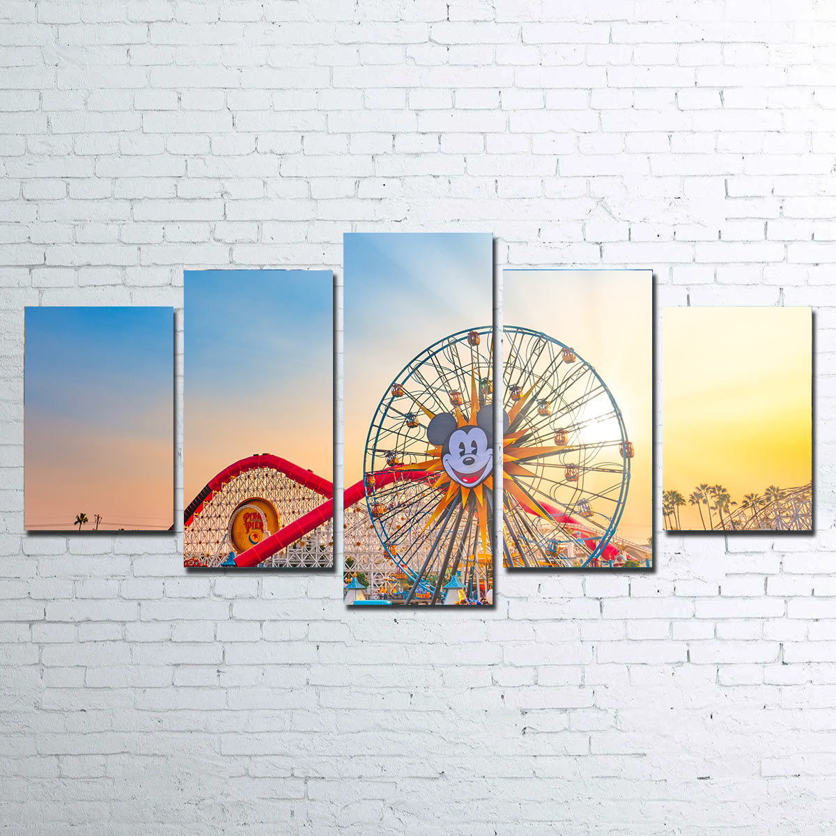 Stunning California Adventure Sunset Wall Art for Your Home Decor