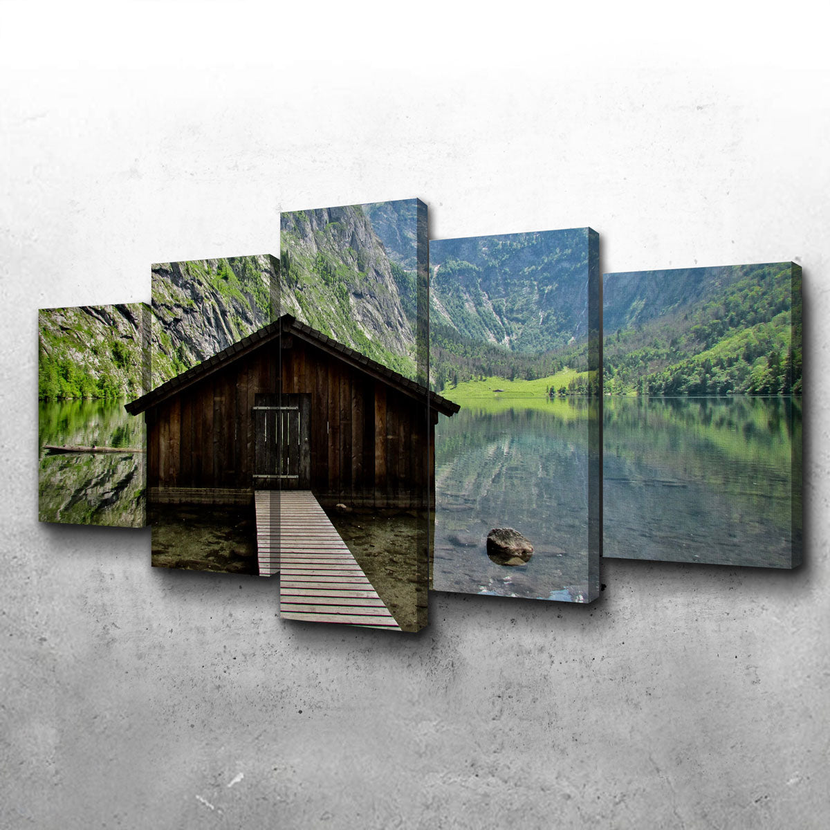 Stunning Obersee Bavaria Wall Art by David Campbell