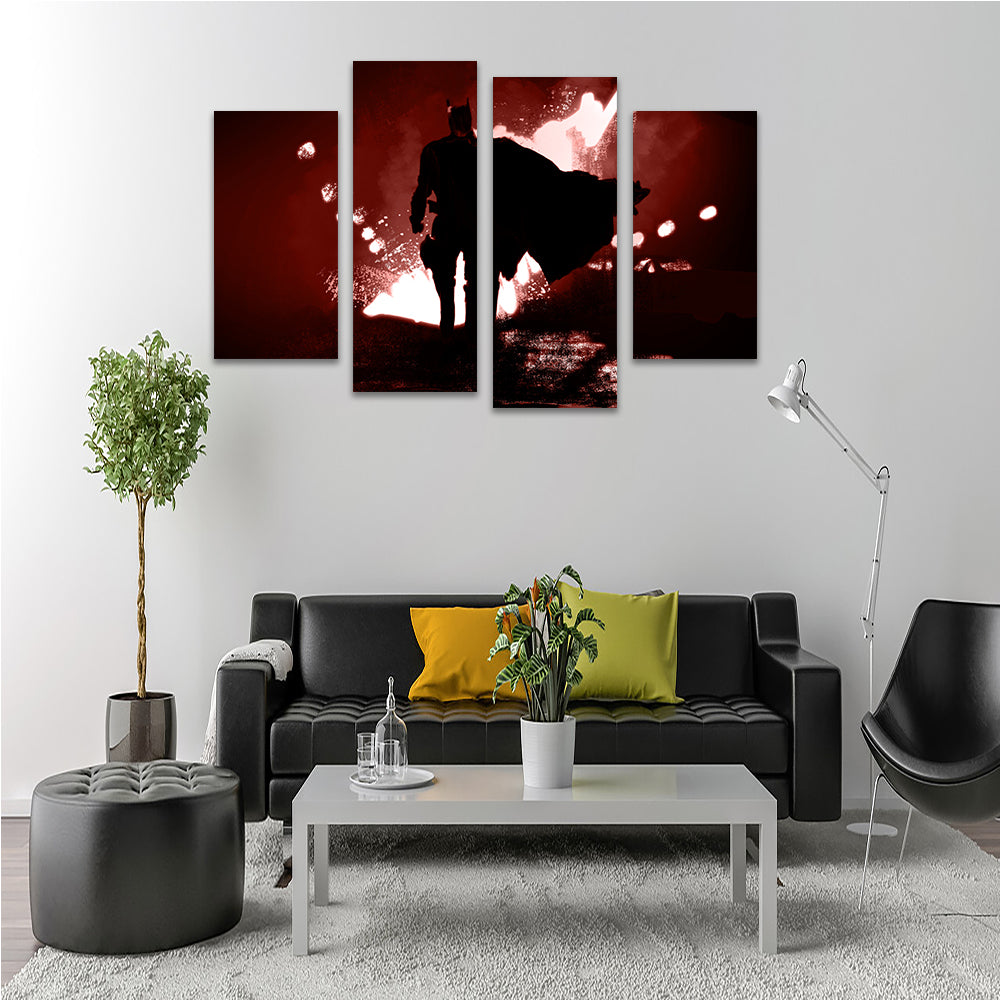 Bat Man's Vengeance - Stunning Wall Art by Andy Brackpool